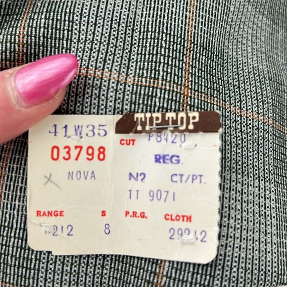 Heritage Henley Vintage Blazer Sport Coat, Union Made in Canada - Picture 6 of 16